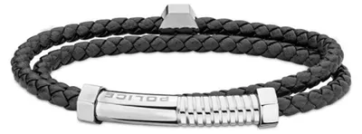 Image de Bracelet double en cuir Bolt PEAGB2211242