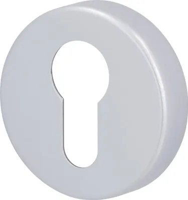 Produktbild von Rosettenpaar PZ alu F1 eloxiert Ø 52 mm für Haus + Wohnungseingangstüren