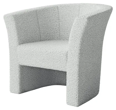 Produktbild von MIRJAN24 Sessel Niko Boucle, Relaxsessel, Elegant Armsessel, Fernsehsessel, Sitzmöbel (Farbe: Lambi 11)