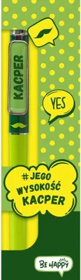 Imagen del producto de Bolígrafo Pop Art - Kacper - Regalos Be-Happy