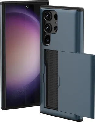 Produktbild von imoshion Backcover mit Kartenfach Samsung Galaxy S23 Ultra - Dunkelblau