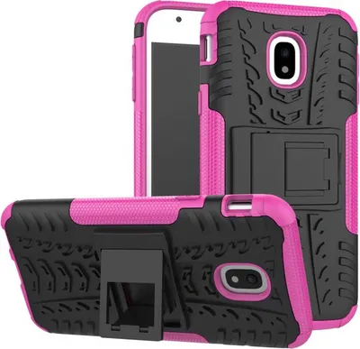 Produktbild von Hybrid Case 2teilig Outdoor Pink Tasche Hülle für Samsung Galaxy J7 J730F 2017