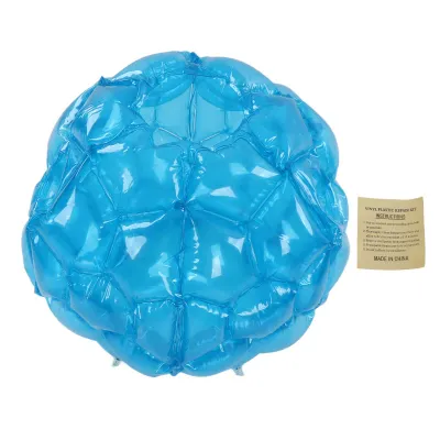 Zdjęcie produktu dla Nadmuchiwana piłka Knocker Ball 60 cm - piłka kolizyjna z PVC dla dzieci i dorosłych - gra zespołowa na świeżym powietrzu - jasnoniebieska