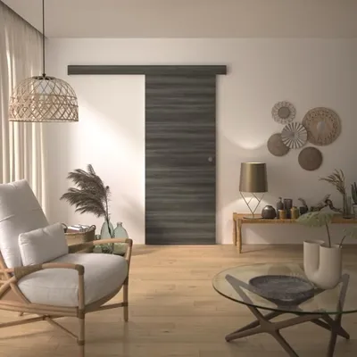 Produktbild von Schiebetür-Bausatz – OPTIMUM – MILANO2 – H 204 x 83 x 3,6 cm, MDF, hohe Qualität, einfache Installation