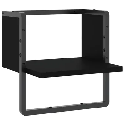 Produktbild von VidaXL 836278, Holz, Metall, Schwarz, 300 mm, 250 mm, 300 mm, 1 Stück(e)