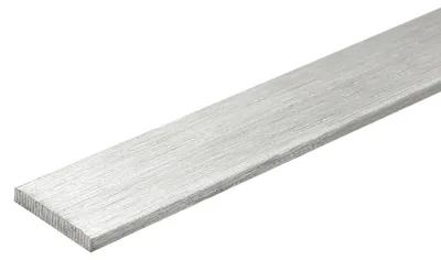 2 Flachstangen Edelstahl 316L, 100 mm, 15 mm breit, 3 mm dick
