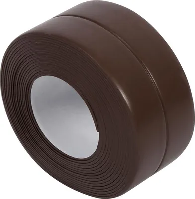 Produktbild von Selbstklebende Dichtungsleiste für Badewanne und Wand, für Waschbecken, Randleiste für die Küche (braun, 22 mm x 3,2 m)