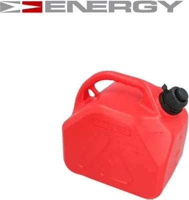 Obrázek produktu pro ENERGY NE00822 Náhradní kanystr Kanystr na benzín Kanystr na naftu Plastový 10 l Červený
