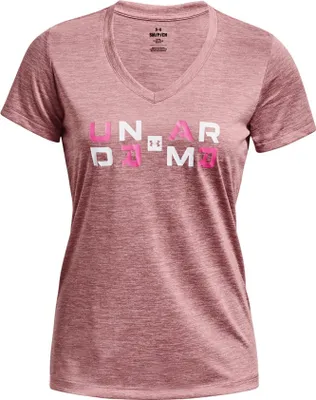 Produktbild von Under Armour T-Shirt Tech Twist Graphic SSV-Pink 1377204-697__XS