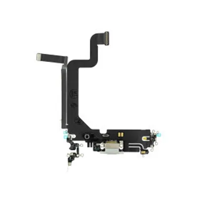 Image de Prise de charge pour iPhone 14 Pro Max Argent Connecteur Dock Flex de remplacement
