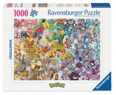 Produktbild von Pokemon Puzzle 1000 Teile - Spaß für alle Altersgruppen, ideal für die Familienzeit