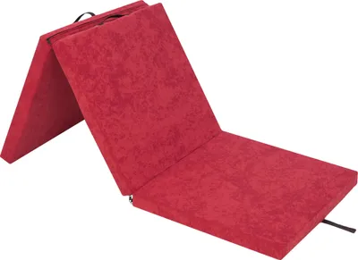 Produktbild von HobbyGarden Klappmatratze Ben – 180×65×6 cm, faltbar, Gästebett & Gymnastikmatte, Aloba Bezug, pflegeleicht & leicht