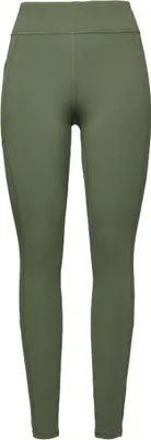 Damenleggings in Olivgrün von Black Diamond; Modell W Sessions Tights.