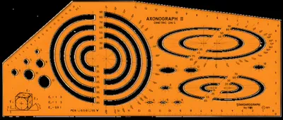 Produktbild von Schablone Dimetric STANDARDGRAPH 1185