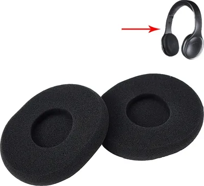 Imagen del producto de Cubiertas de almohadillas de esponja para auriculares Logitech H800, 2 unidades