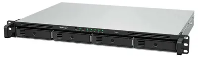 Produktbild von Synology RX426, 0 TB, 4,18 kg, Rack (1U), Schwarz, Grau