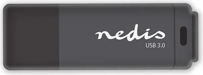 Produktbild von Nedis Flash Laufwerk - 64 GB - USB Type-A - Lesegeschwindigkeit: 80 MB/s - Schreibegeschwindigkeit: 10 MB/s