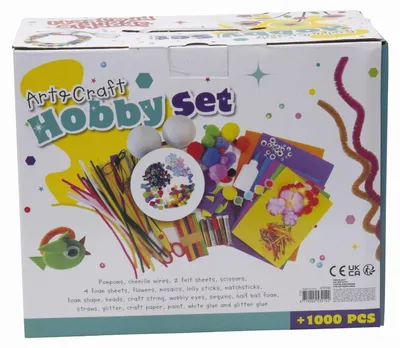 Produktbild von Artist Arts & Craft 1000-tlg. Bastel-Set Craft Box Giant