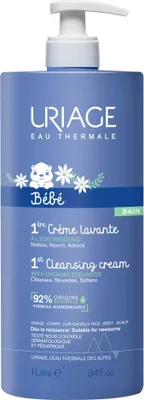 Produktbild von Uriage Bébé 1. Reinigungsmilch Sanfte Reinigungscreme für Kinder 1000 ml