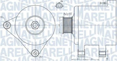 Immagine prodotto di MAGNETI MARELLI Generator 063731918010
