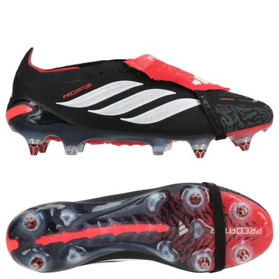 Produktbild von Adidas Fußballschuh Predator Elite FT SG Schwarz/Rot KI6298 Größe 43 1/3