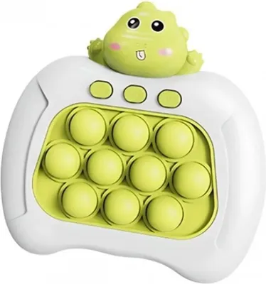 Produktbild von WOOPIE Gra POP IT Elektryczna Antystresowa Zręcznościowa Dinozaur Zielony