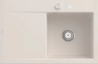 Produktbild von Villeroy & Boch Keramikspüle 334702KR, Subway Style 45 Einbauspüle - inkl.