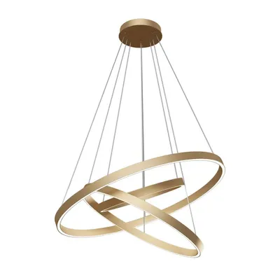 Produktbild von Maytoni Rim LED Pendelleuchte, Hängeleuchte 115W Messing Neutralweiss