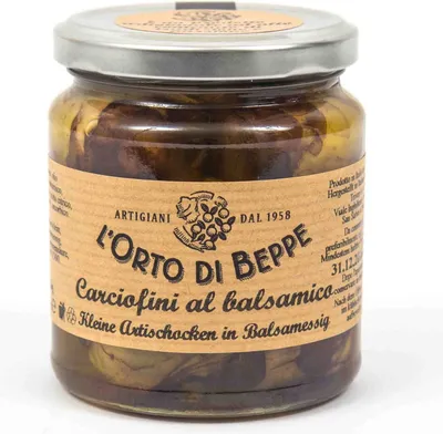 Produktbild von Artischocken in Balsamico 314 ml. - L'Orto di Beppe