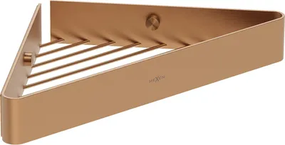 Zdjęcie produktu dla Mexen Evos-C koszyk łazienkowy narożny, miedź szczotkowana - 70A8514-65