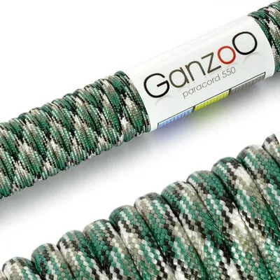 Imagen del producto de Cuerda paracord 550 de nylon, ideal para actividades al aire libre y manualidades