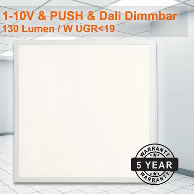 Produktbild von LED Einlegepanel 62x62 38W (W) Weiß UGR19 1-10V&Dali