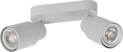 Produktbild von SLV PURI 2.0 Tube, Wand- und Deckenaufbauleuchte, long, 2 x max. 6W GU10, grau 1008364