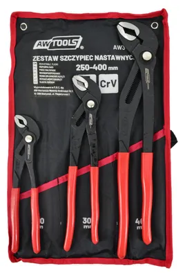 Zdjęcie produktu dla Awtools zestaw szczypiec nastawnych 3szt. (10/12/16")