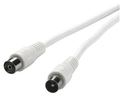 Zdjęcie produktu dla ViVanco™VVAN90DB50MFW, 5 m, Koncentryczny, Koncentryczny, Biały