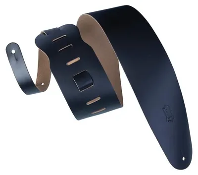 Produktbild von Levys Leathers M4-BLK 3 1/2'' Bassgurt aus Chromgegerbtem Leder Schwarz