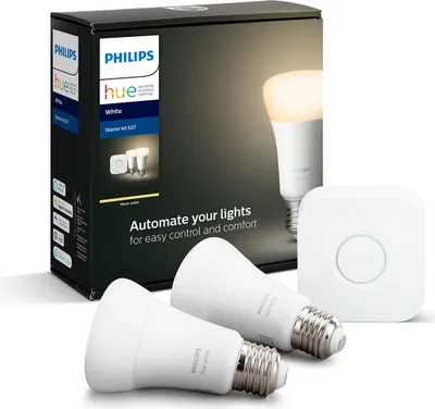 Produktbild von Philips HueW 9W A60 E27 2set EU