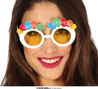 Immagine prodotto di Bicchieri da compleanno colorati con scritta