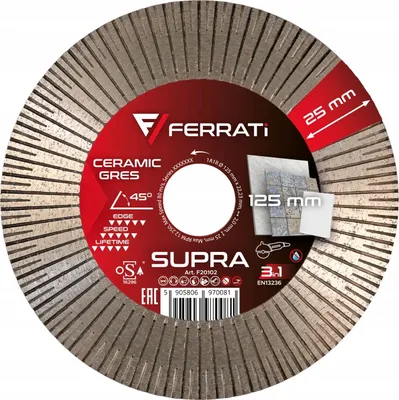 Produktbild von Ferrati Supra 125 mm Diamantscheibe