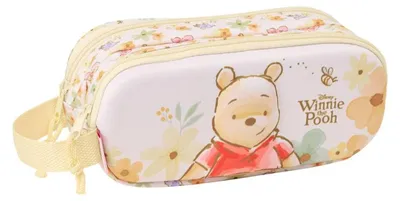 Immagine prodotto di Safta Double 3D Winnie the Pooh, astuccio multipettole, unisex, taglia unica