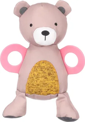 Produktbild von Flamingo Hundespielzeug für Welpen Britty Bär taupe