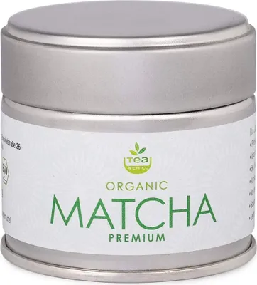 Obrázok produktu pre Čaj tea4chill Matcha 30 g. Originálny zelený čaj v prášku z Japonska (prefektúra Aichi). Balený vo vysokokvalitnej dóze chrániacej arómu.