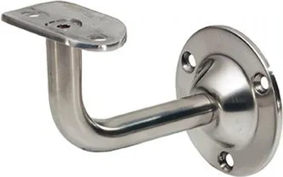 Produktbild von KWS 4524 Handlaufstütze St. silb. f. 75 mm Wandabstand