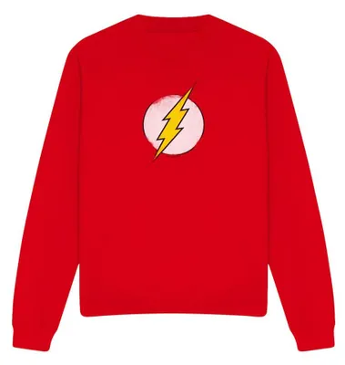 Produktbild von Flash - "Rough" Sweatshirt für Herren/Damen Uni TV41348 (XL) (Rot)