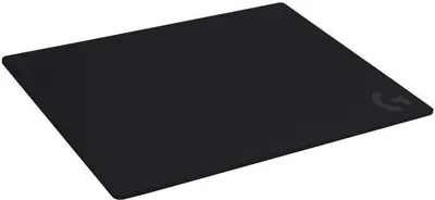 Image de Tapis de Souris Gamer Logitech G740, Noir, 460 x 600 x 5 mm, Adhérence Optimale, Friction Modérée, Compatible Mac et PC