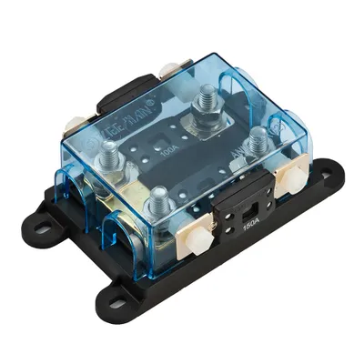 Zdjęcie produktu dla Offgridtec 2-krotny uchwyt bezpiecznika MEGA-Fuse z uchwytem na zapasowy bezpiecznik