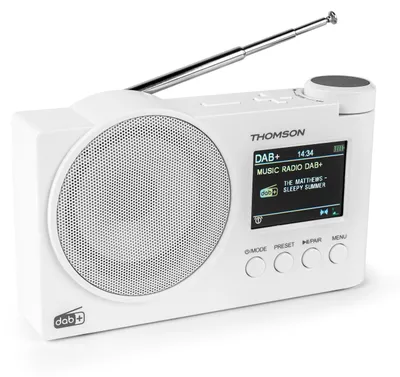 Immagine prodotto di Thomson RT400DABBTWH White Radio digitale DAB+