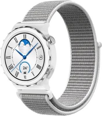 Produktbild von Strap-it Huawei Watch GT 3 Pro 43mm Nylonarmband (Muschel)