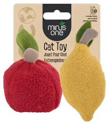 Imagen del producto de Minus One: Juguete para gatos, sabor a limón y manzana