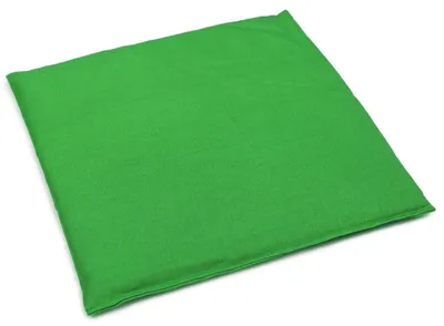 Produktbild von Körnerkissen 24x24cm mit Weizenkorn, froschgrün | Wärmekissen & Kältekompresse